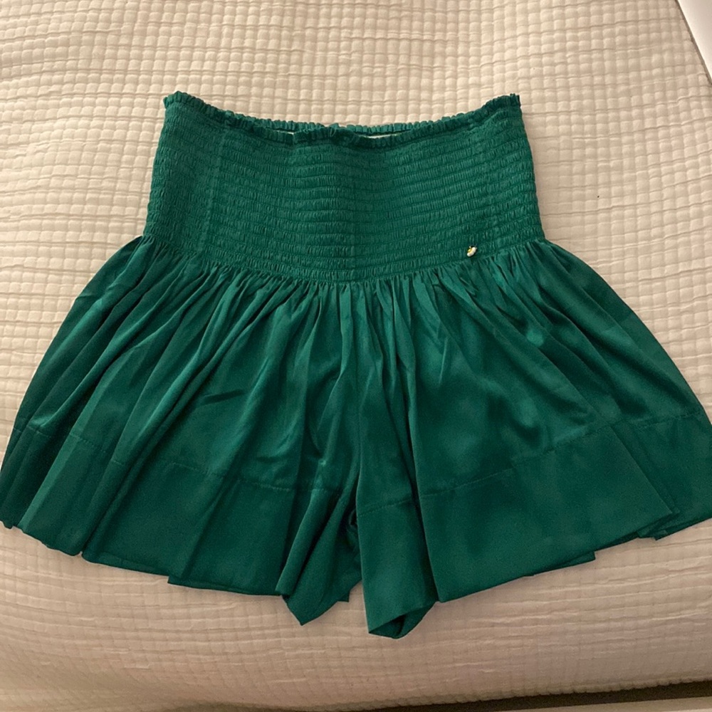 Emerald green natural life shorts